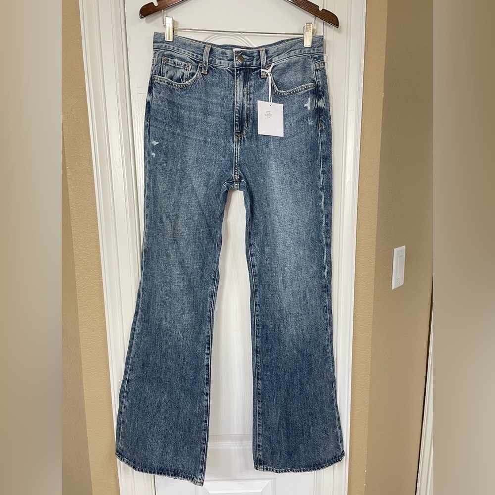 PISTOLA Stevie Pulse High Rise Relaxed Flare Jeans - Picture 2 of 16